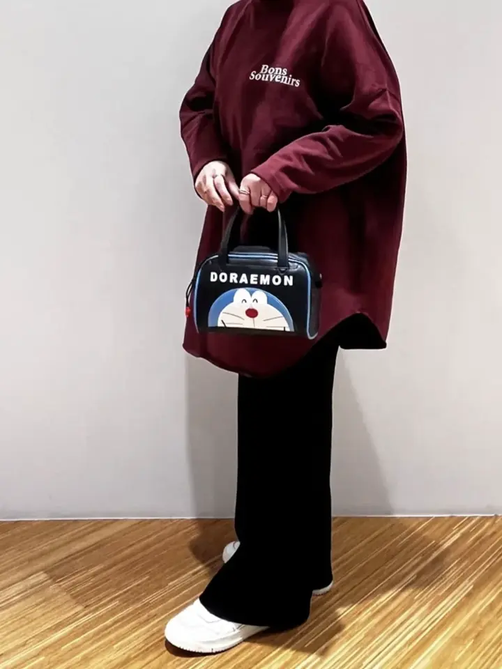 ドラえもん フィセブレイブ ミニボストンバッグ メンズ レディース F