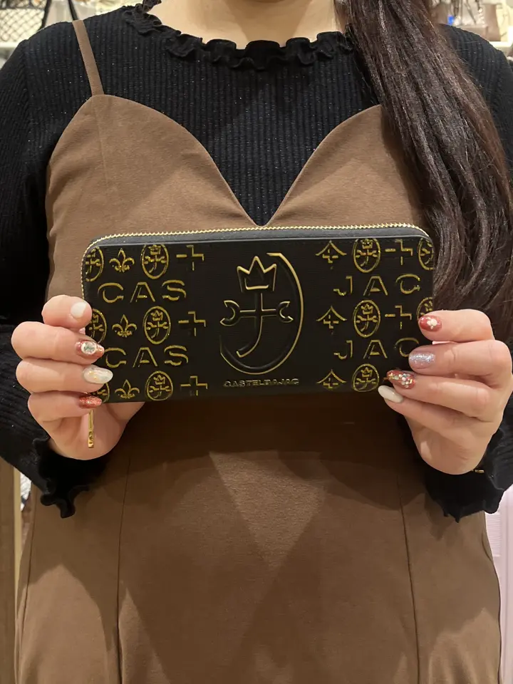 カステルバジャック 財布 ラウンドファスナー 長財布 メンズ 089653