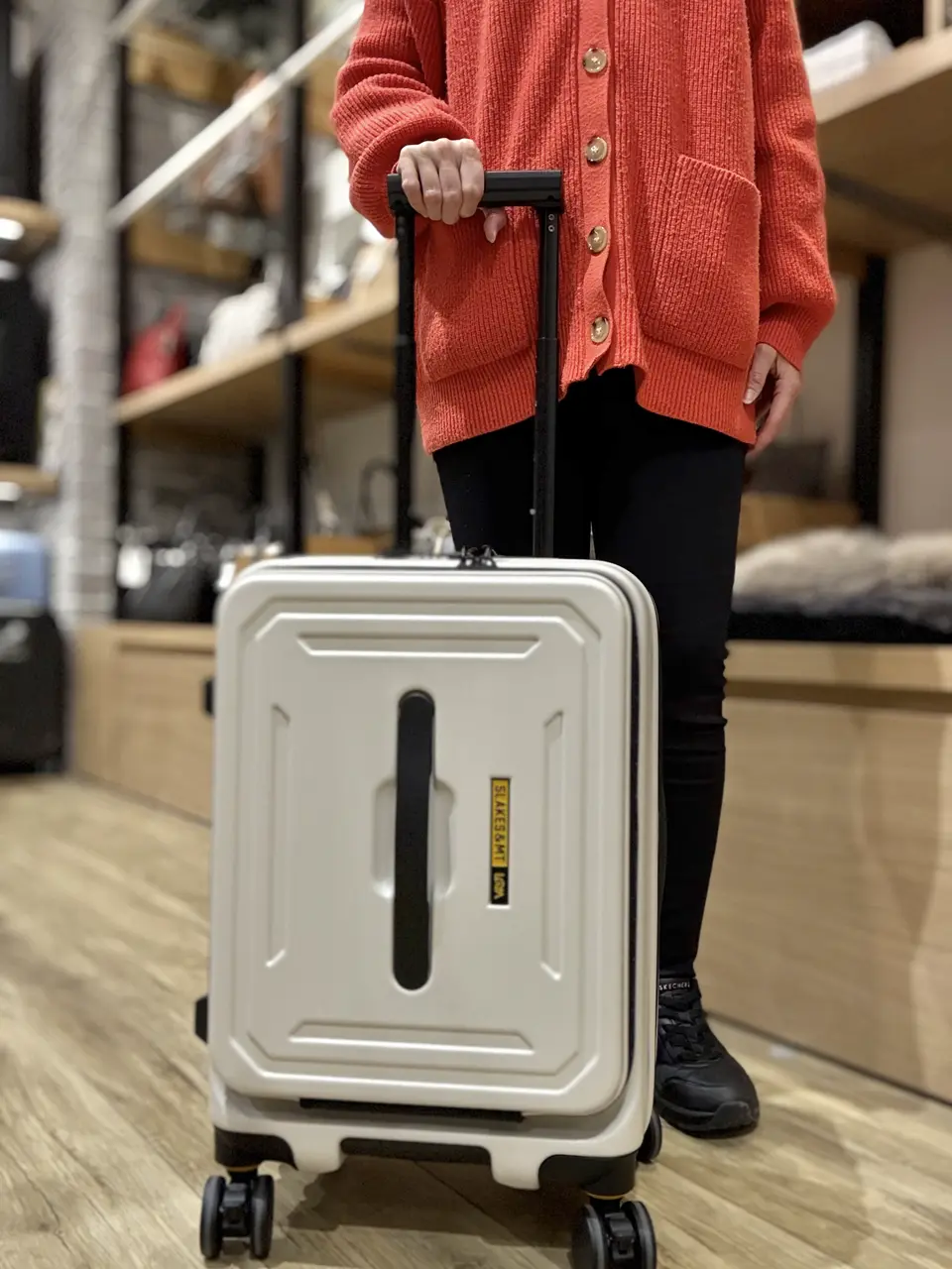 5LAKES＆MT スーツケース 43L 54cm 3.7kg 機内持ち込み フロント