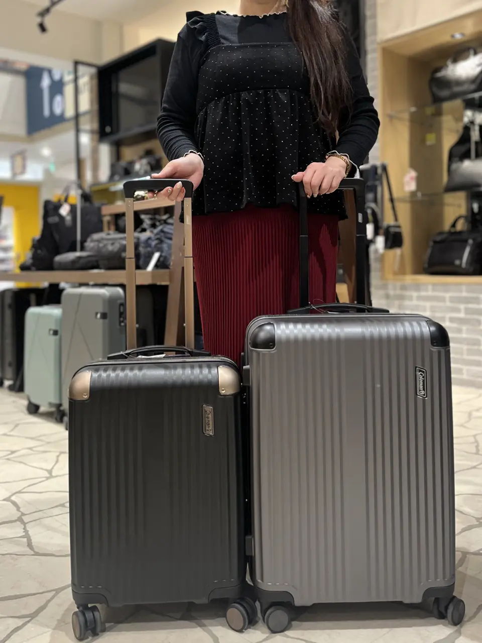 コールマン スーツケース 38～46L 48cm 2.9kg ハード 14-69 Coleman