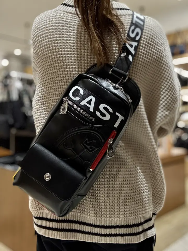 【新品未使用級】カステルバジャック　ヨットシリーズ　ボディーバッグ　限定色　緑 カステルバジャック ボディバッグ ショルダーバッグ ワンショルダー