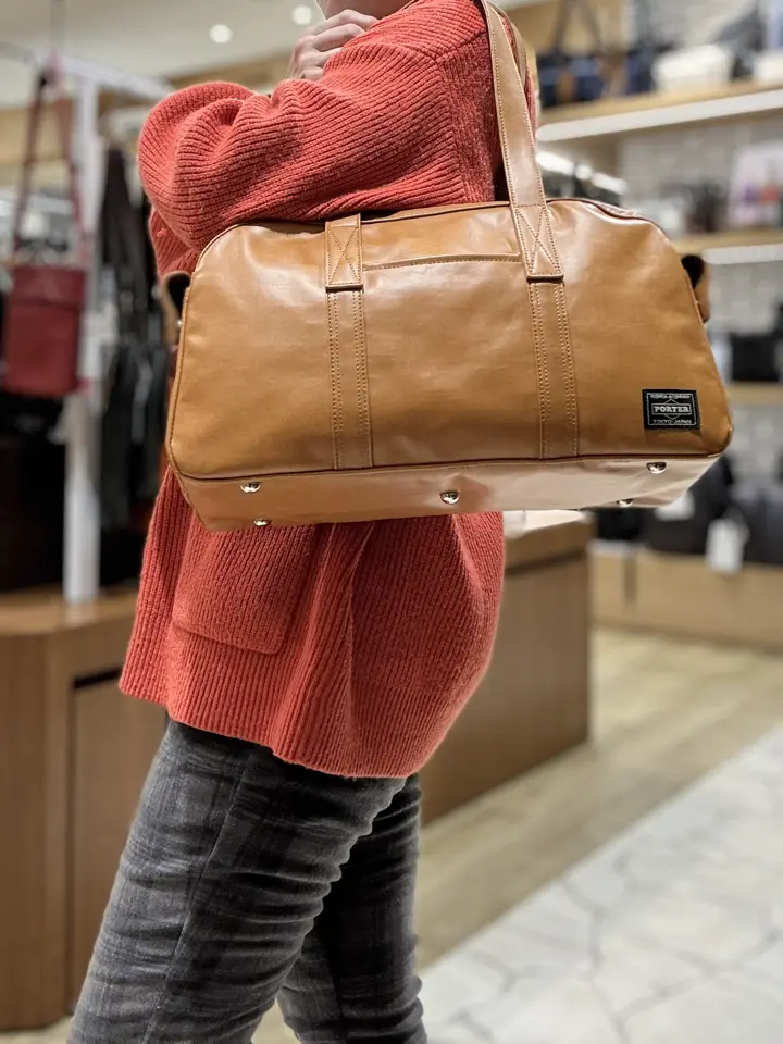 ポーター　フリースタイル　ボストンバック　ブラウン ポーター フリースタイル ボストンバッグ 707-15162 PORTER FREE STYLE