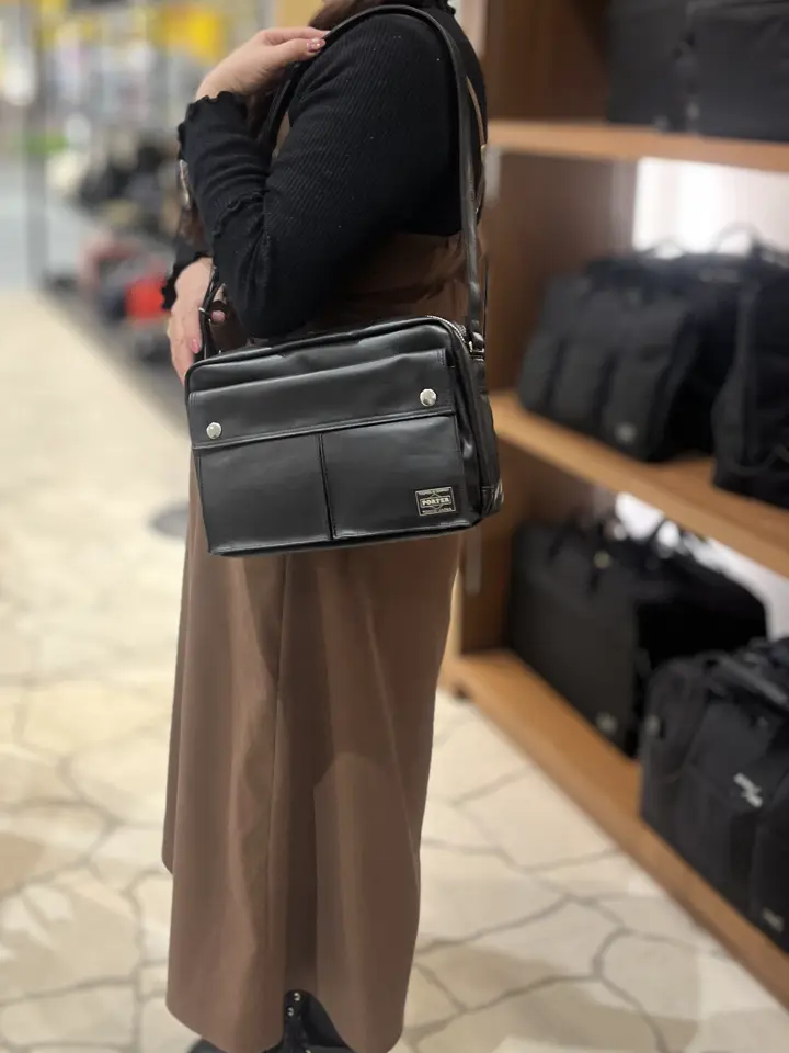 ポーター フリースタイル スリングバッグ ダブルジップ 707-15165