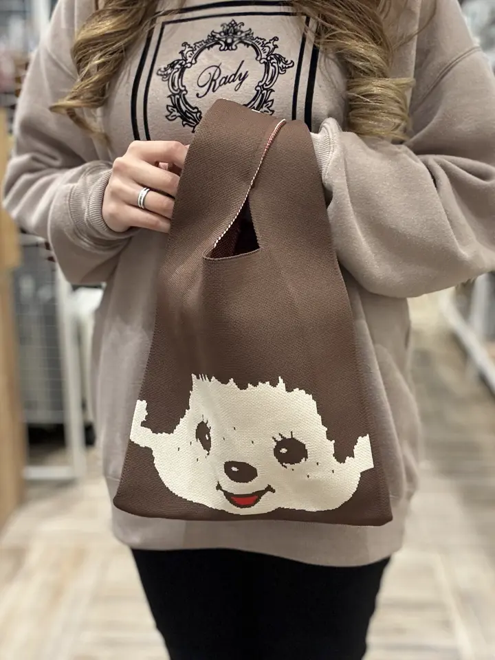 モンチッチ ニットバッグ M レディース AMN-01 AM-013 AM-028 AM-029