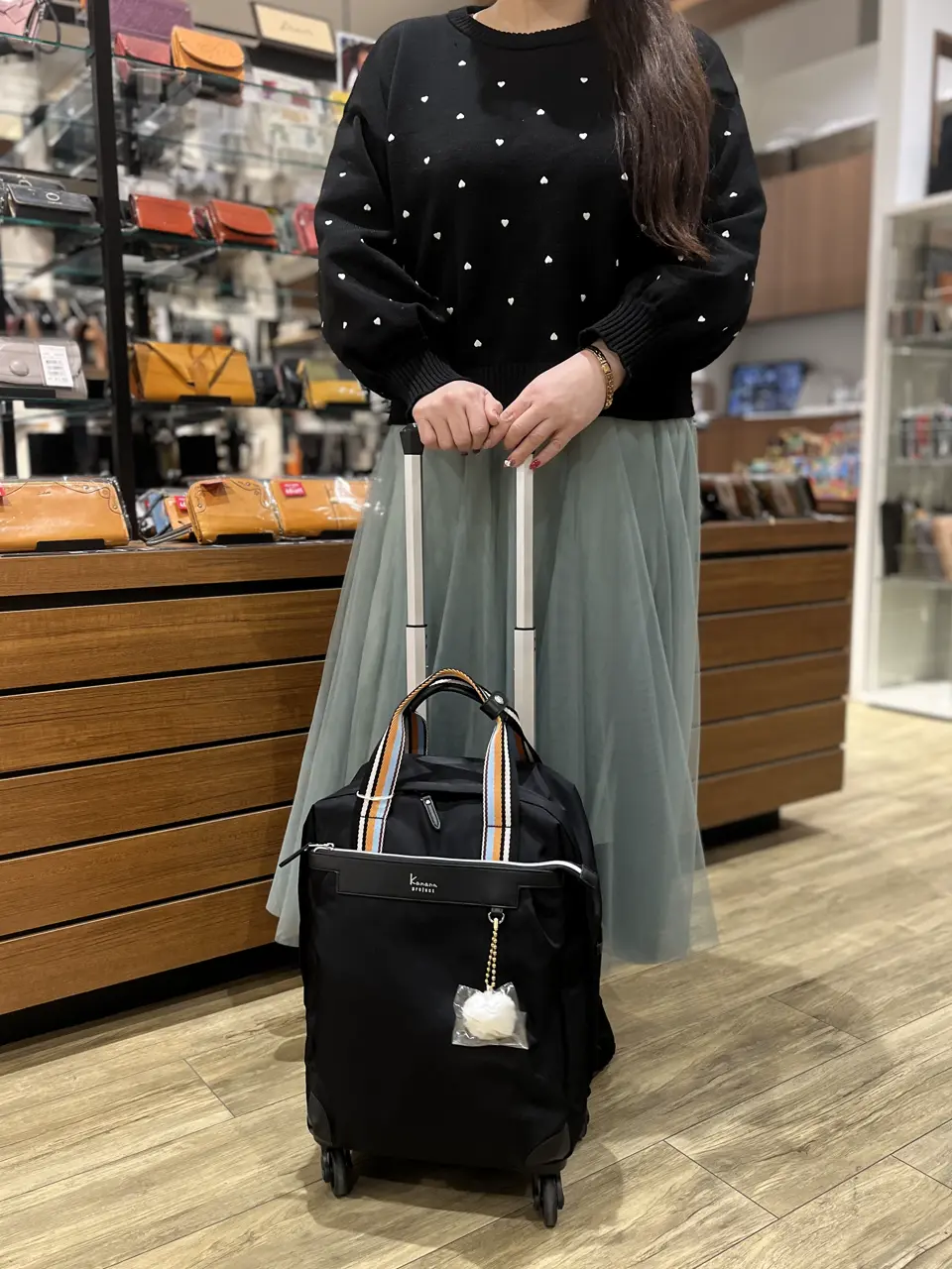 カナナプロジェクト ショッピングキャリー 39cm 22L 1.8kg レディース
