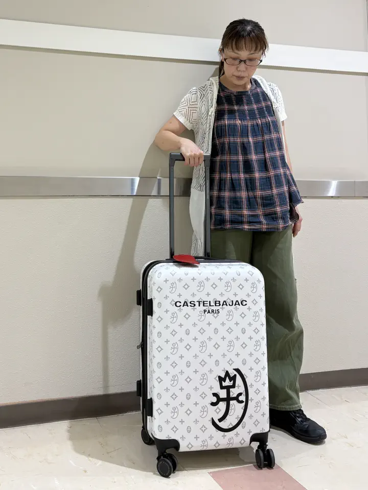 カステルバジャック スーツケース キャリーケース 拡張 エキスパン