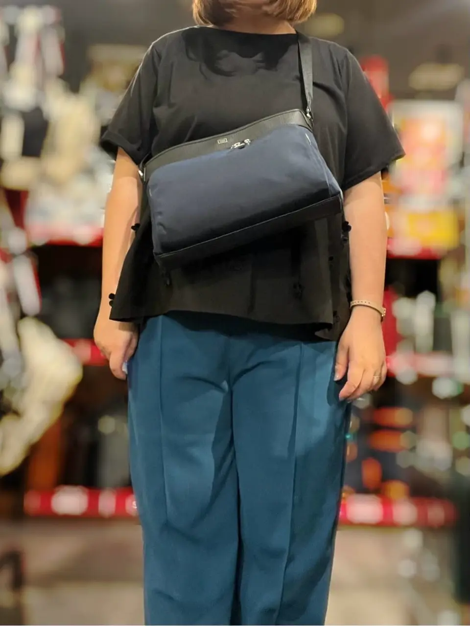 タケオキクチ ショルダーバッグ メンズ B5 横型 Inter インター 748112