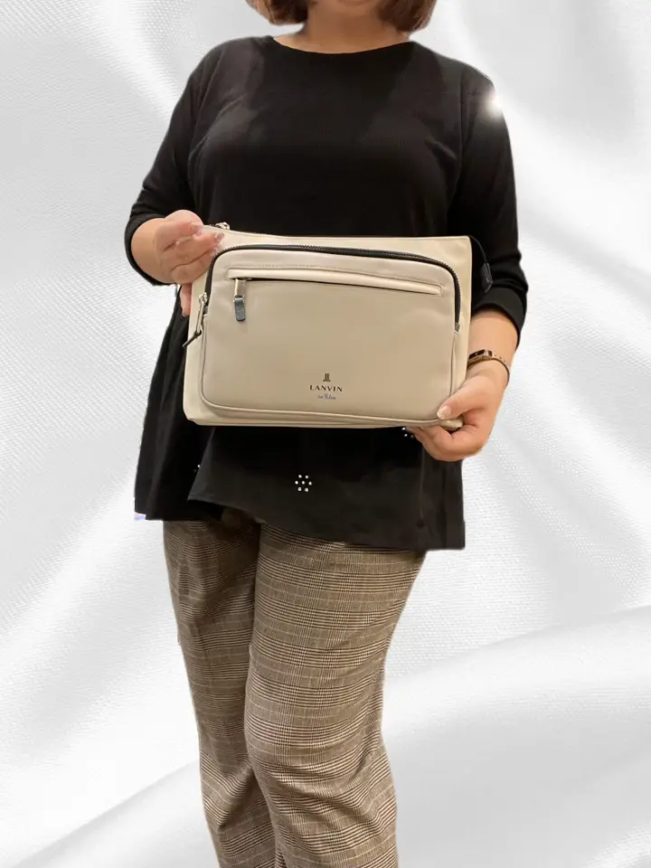 ランバンオンブルー ショルダーバッグ 斜め掛け 横型 メンズ 515112