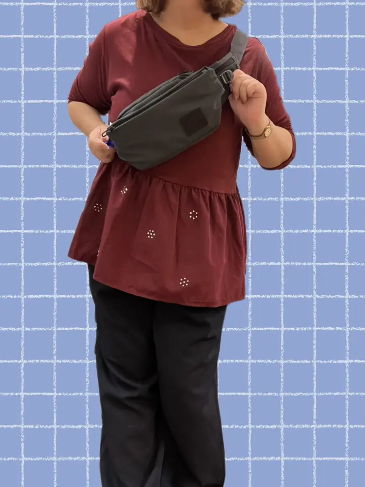 シムクリア ウエストバッグ ボディバッグ 走っても揺れない 2WAY