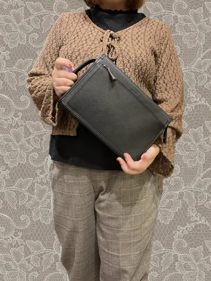 タケオキクチ クラッチバッグ ポーチ マルチポーチ セカンドバッグ 冠