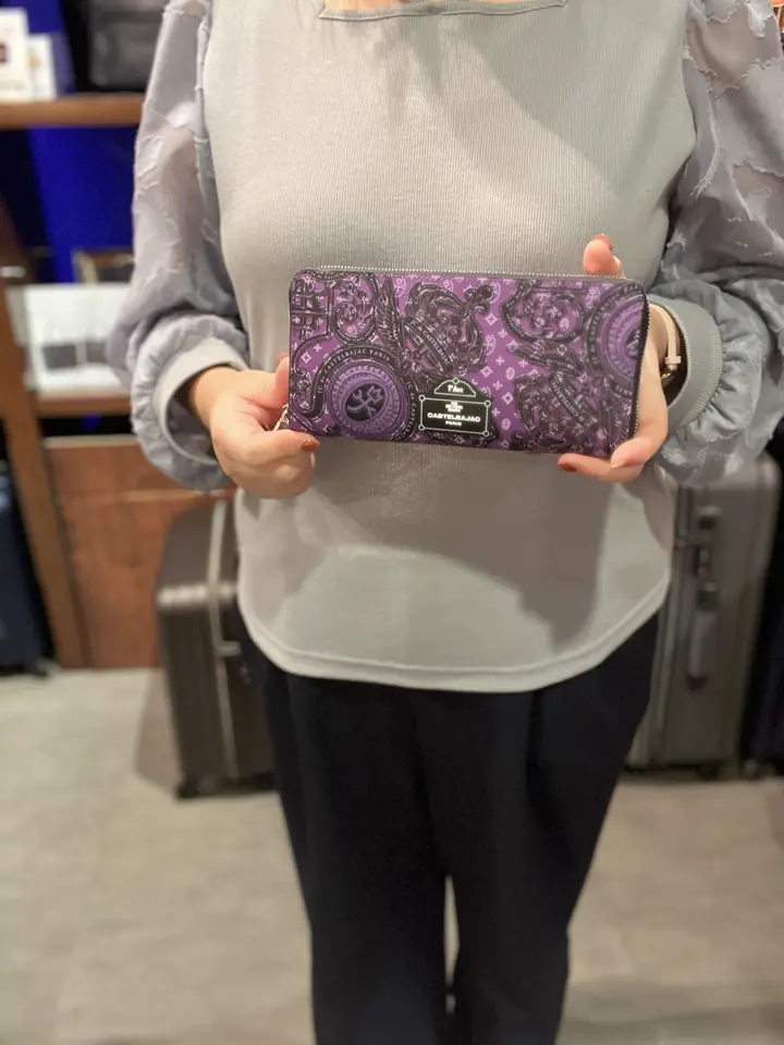 カステルバジャック 財布 長財布 メンズ レディース ラウンド