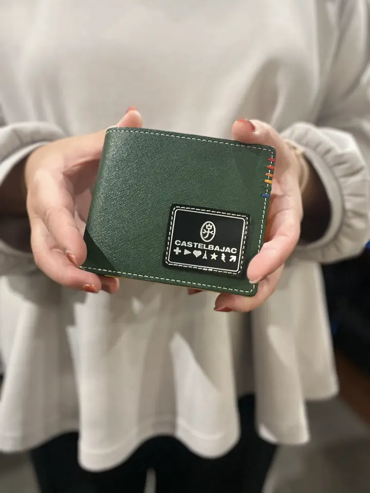 カステルバジャック 財布 二つ折り 本革 ソート 034613 メンズ