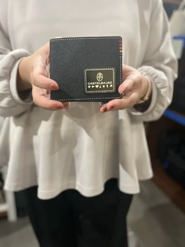 カステルバジャック 財布 二つ折り 本革 ソート 034613 メンズ