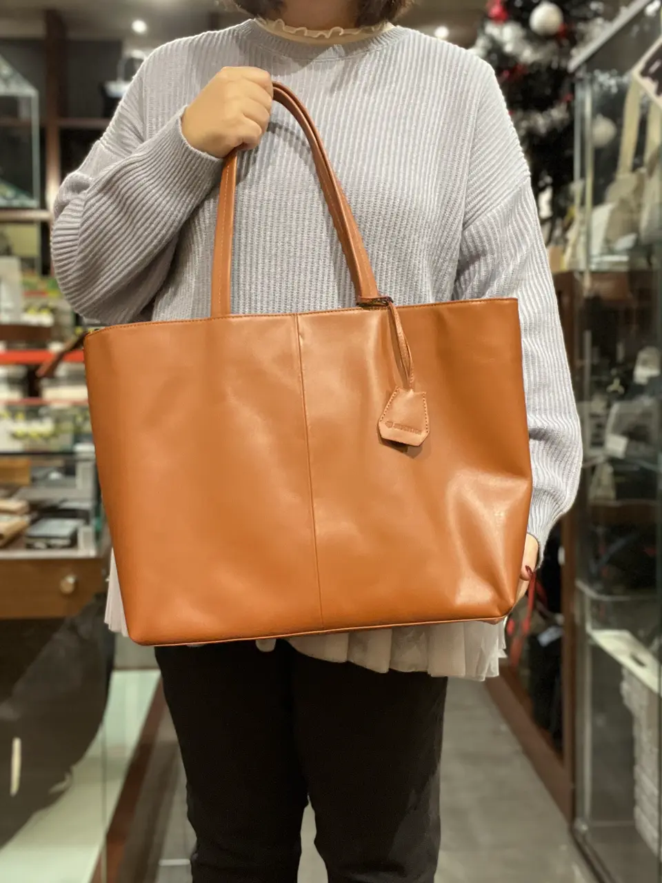 ノーティアム トートバッグ メンズ レディース E0320262130A NAUGHTIAM