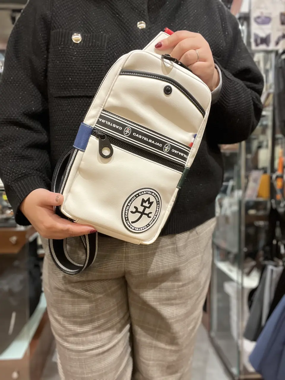 カステルバジャック ボディバッグ メンズ ルックス 049901 CASTELBAJAC