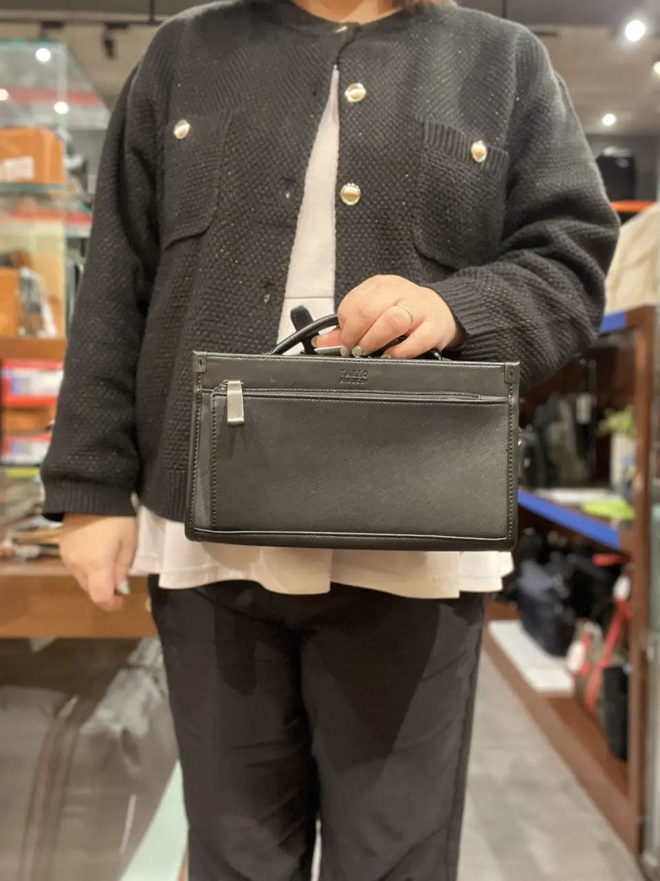 タケオキクチ クラッチバッグ ポーチ マルチポーチ ハンドバッグ