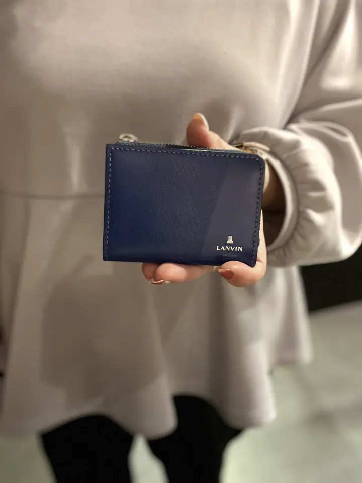 ランバンオンブルー パスケース 小銭入れ パーシャル メンズ 555612