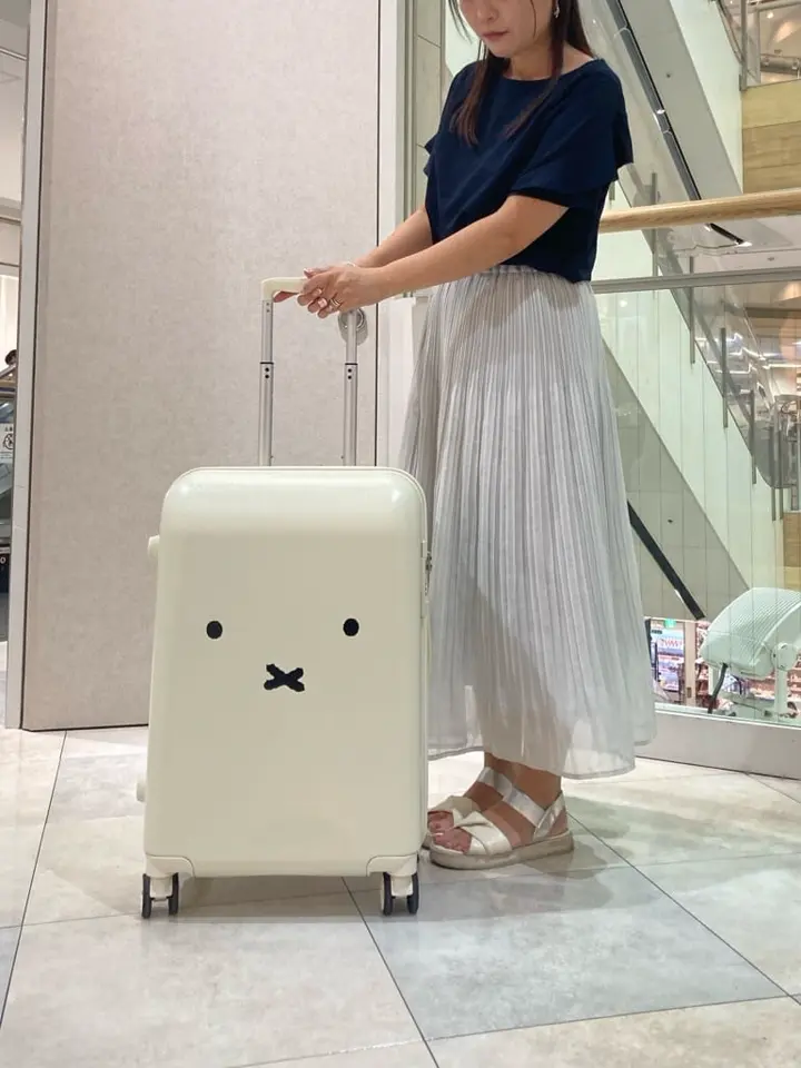 ハピタス ミッフィー シフレ スーツケース 60L 57cm 3.8kg レディース