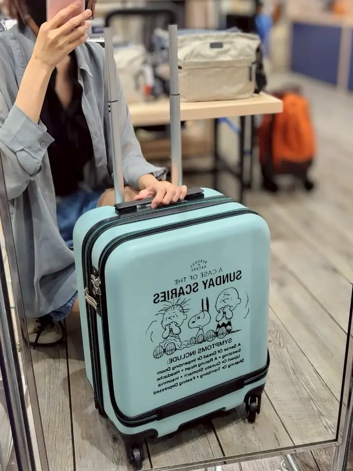 ピーナッツ スーツケース 34L 46cm 3.2kg PN-044 PEANUTS