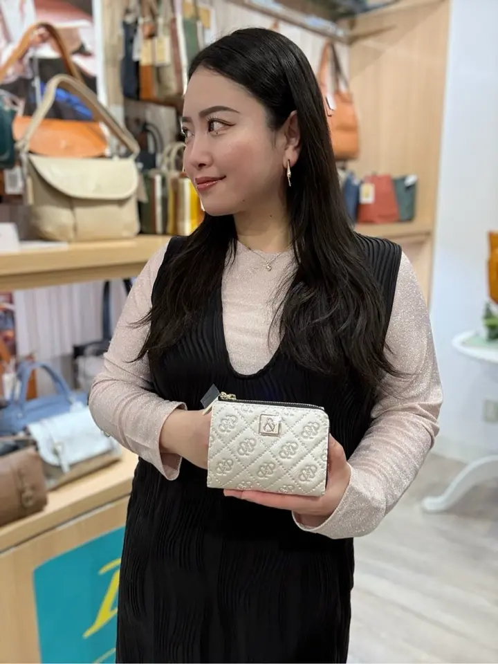 ラムサアンプ ピンキーアンドダイアン 二つ折り財布 レディース ＆ユニオン