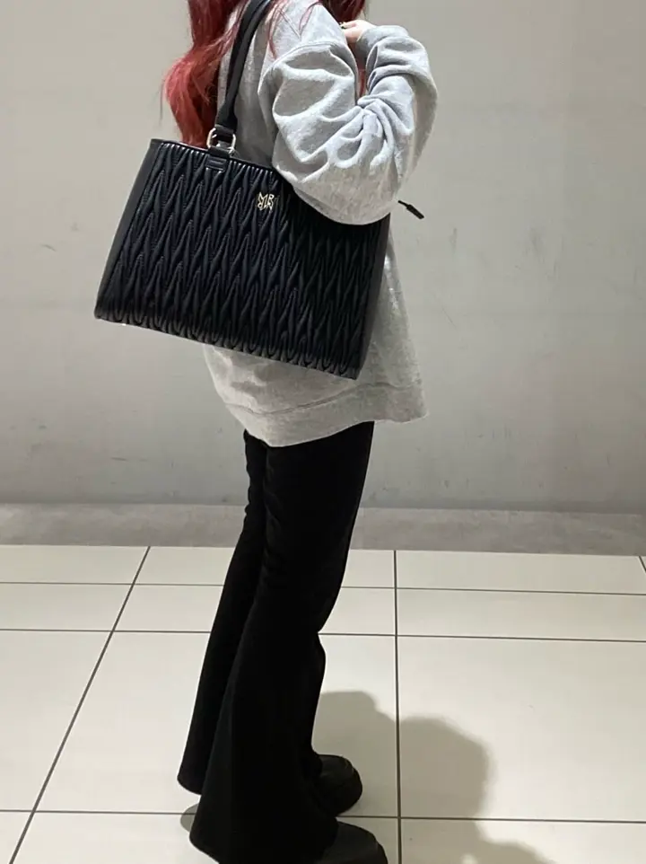 ムルーア トートバッグ A4 キルティング レディース MR-B1266 MURUA