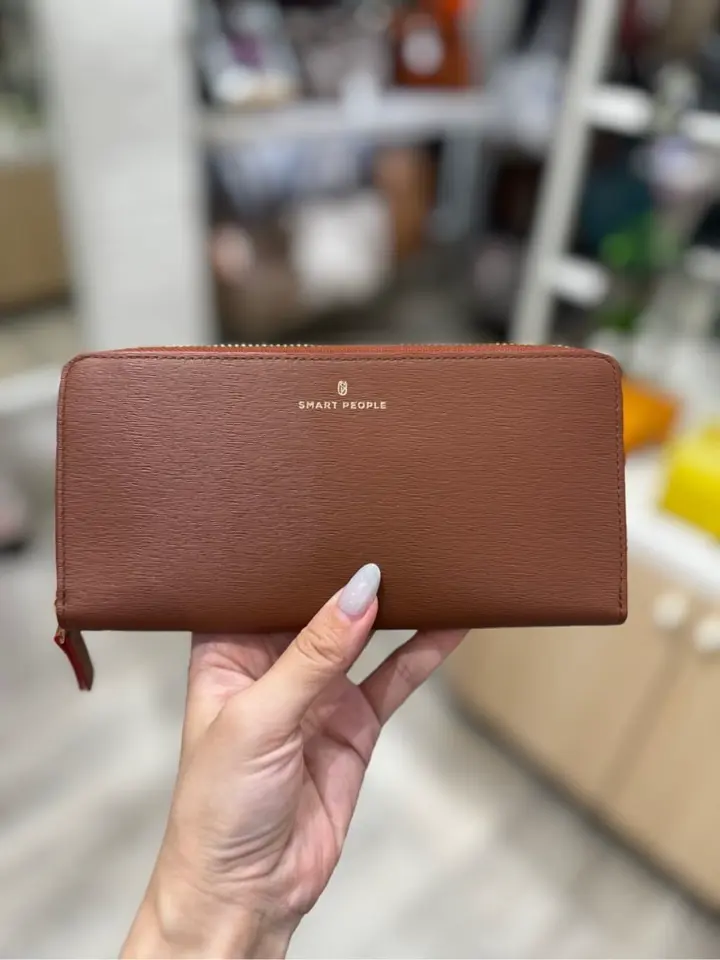 スマートピープル 長財布 ラウンドファスナー グランビア