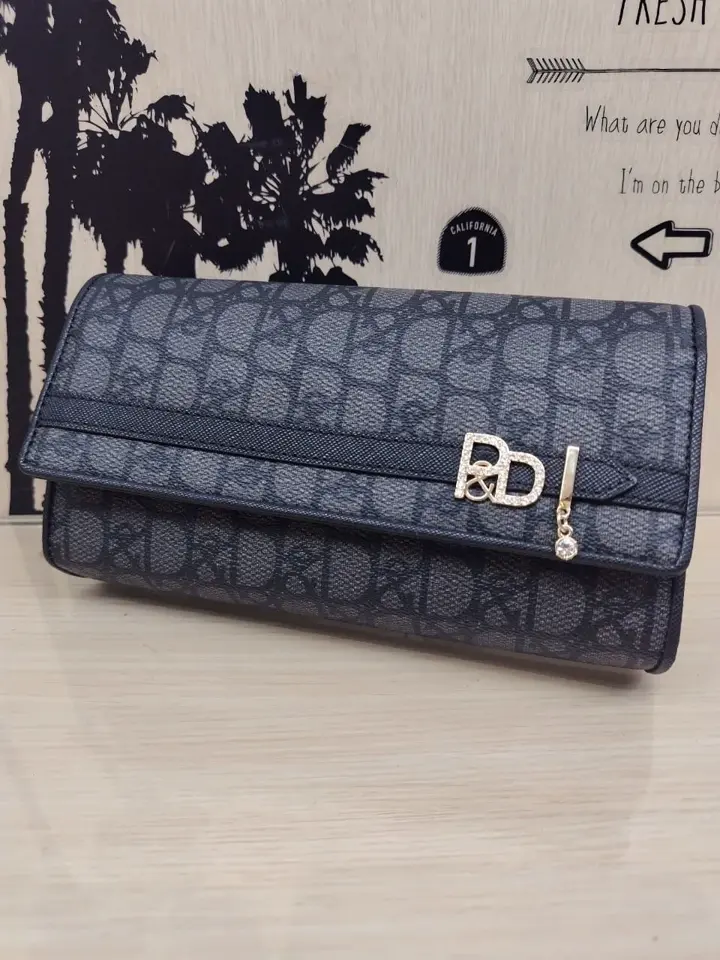 ピンキーアンドダイアン 長財布 本革 かぶせ 大容量 レディース