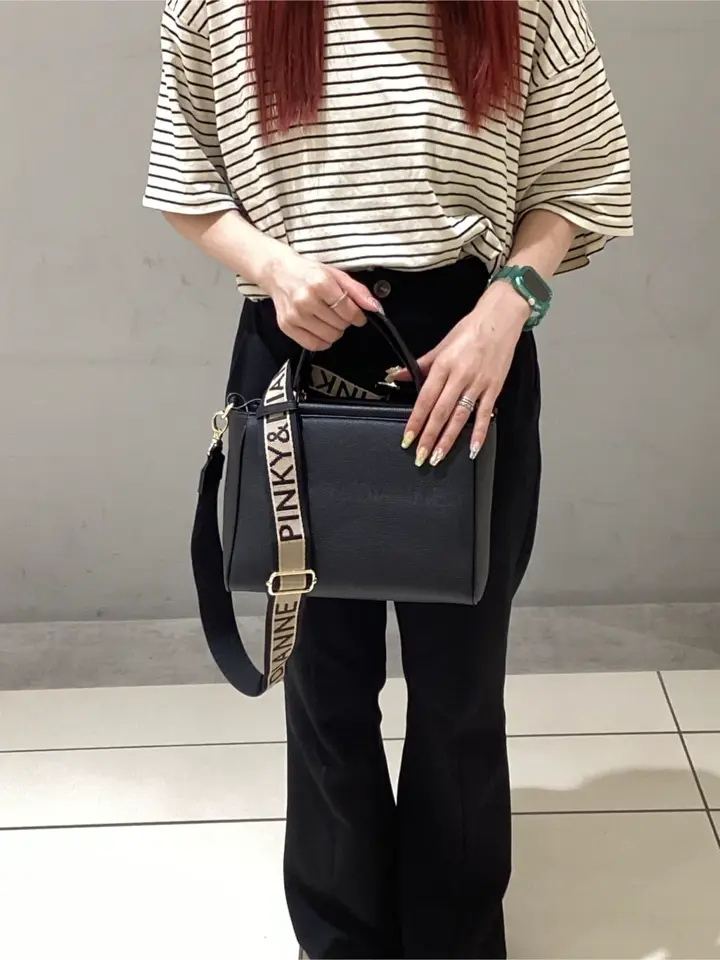 Pinky&dianne 2way ショルダーバッグ トートバッグ ロゴ使いトートバッグ(2WAY)(ピンキー&ダイアン/PINKY&DIANNE