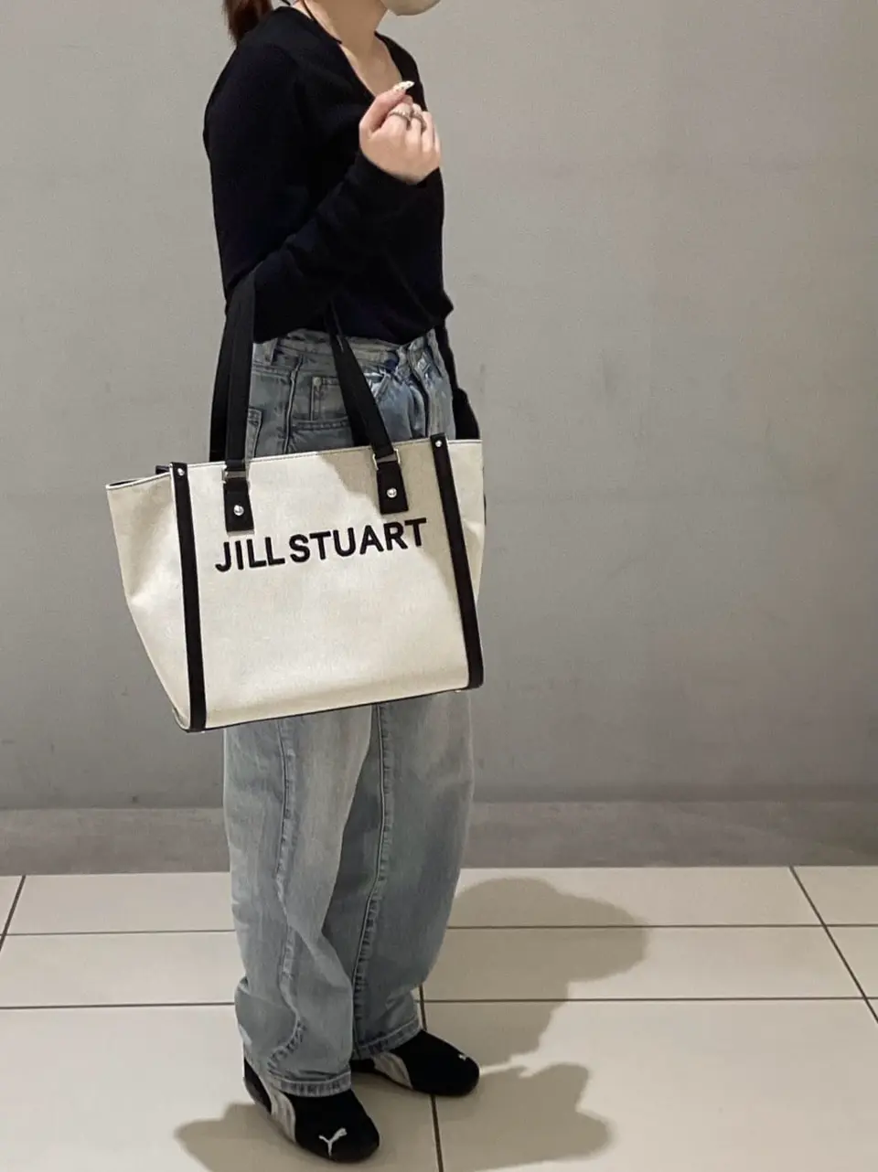 ジルスチュアート トートバッグ A4 パネル JSLH5AH1 JILL STUART 通勤