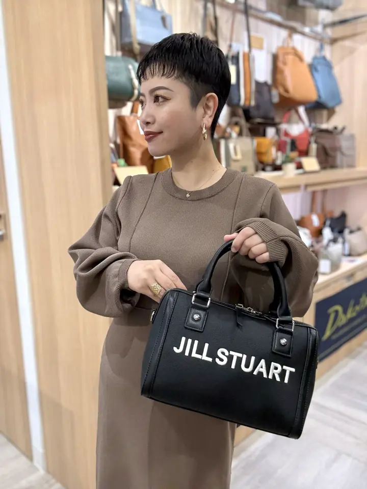 ジルスチュアート ショルダーバッグ ミニボストン パネル JSLH5AB1