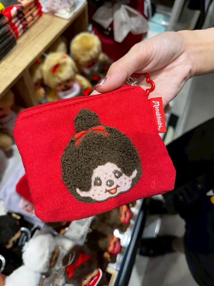 モンチッチ サガラ刺繍 ミニポーチ レディース AMS-003 AM-016