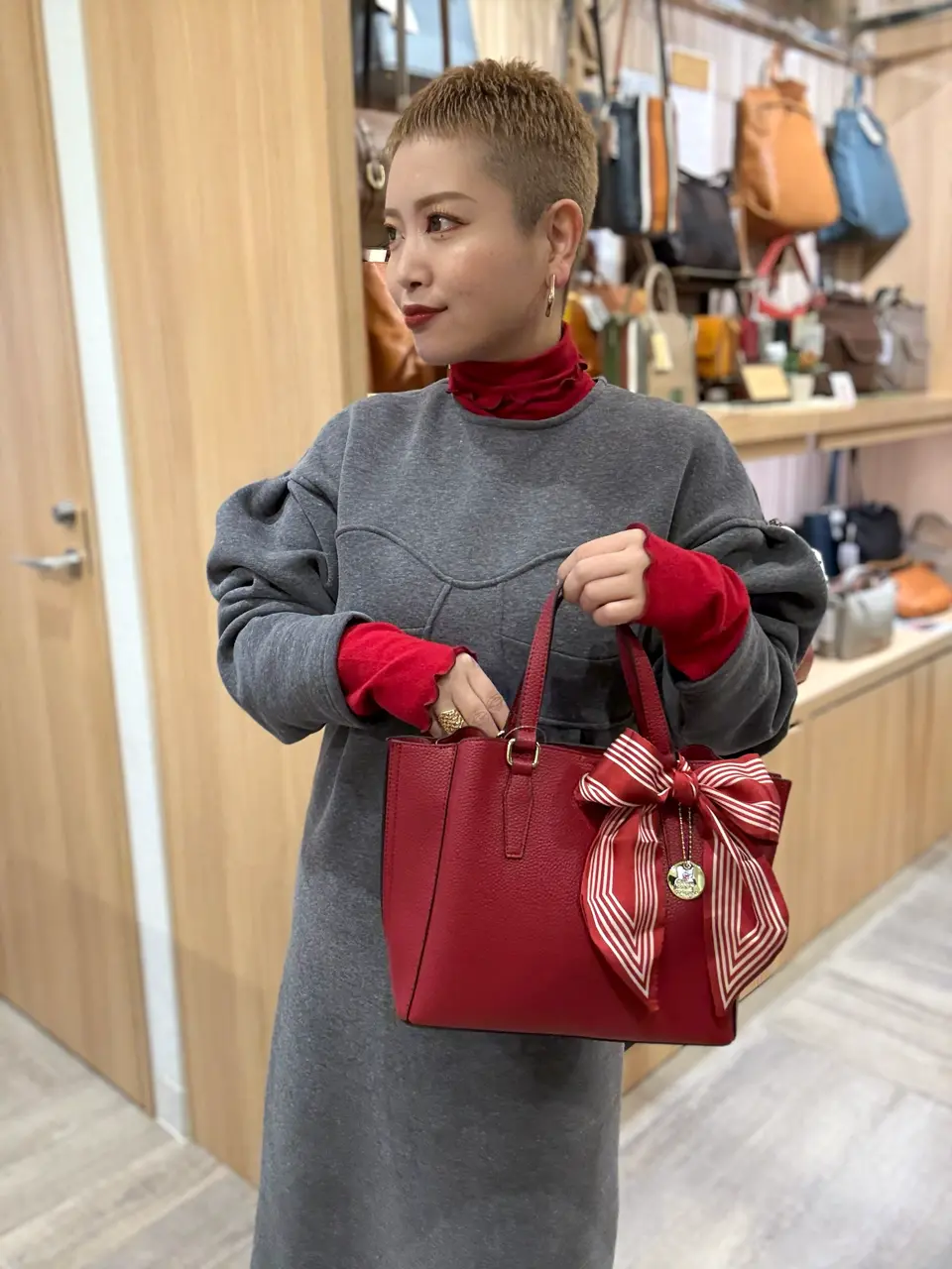 ケスクルデザイン ハンドバッグ レディース DC4-095 Quest ce Que Le