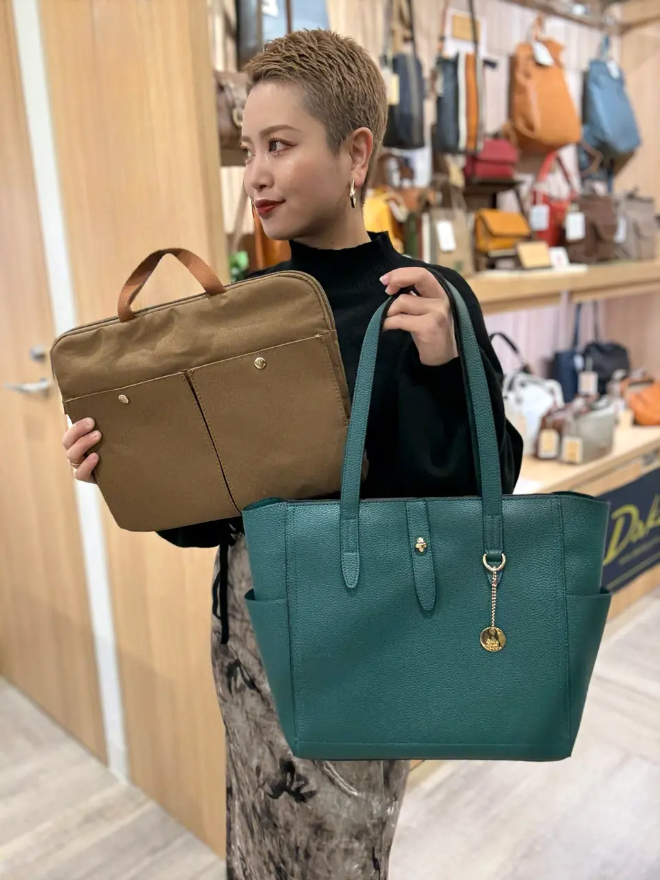 ケスクルデザイン HIGI(ヒギ) トートバッグ レディース DM6-019 Quest