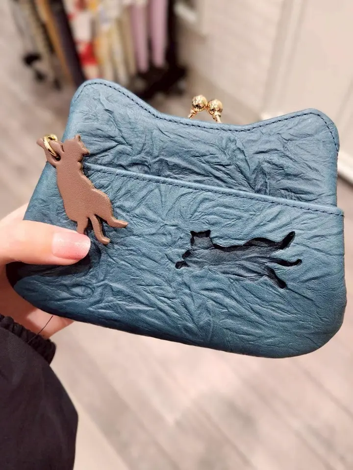 アオネコ 財布 がま口 レディース 日本製 an002 aoneco ミニウォレット