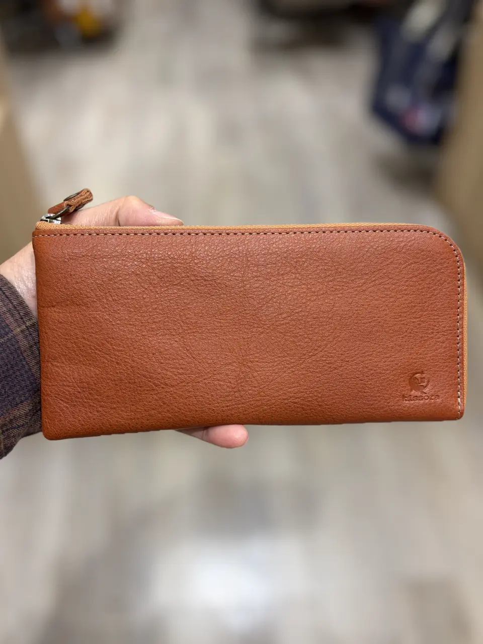 キソラ 長財布 L字ファスナー セラゾール ユニセックス KIPT-036