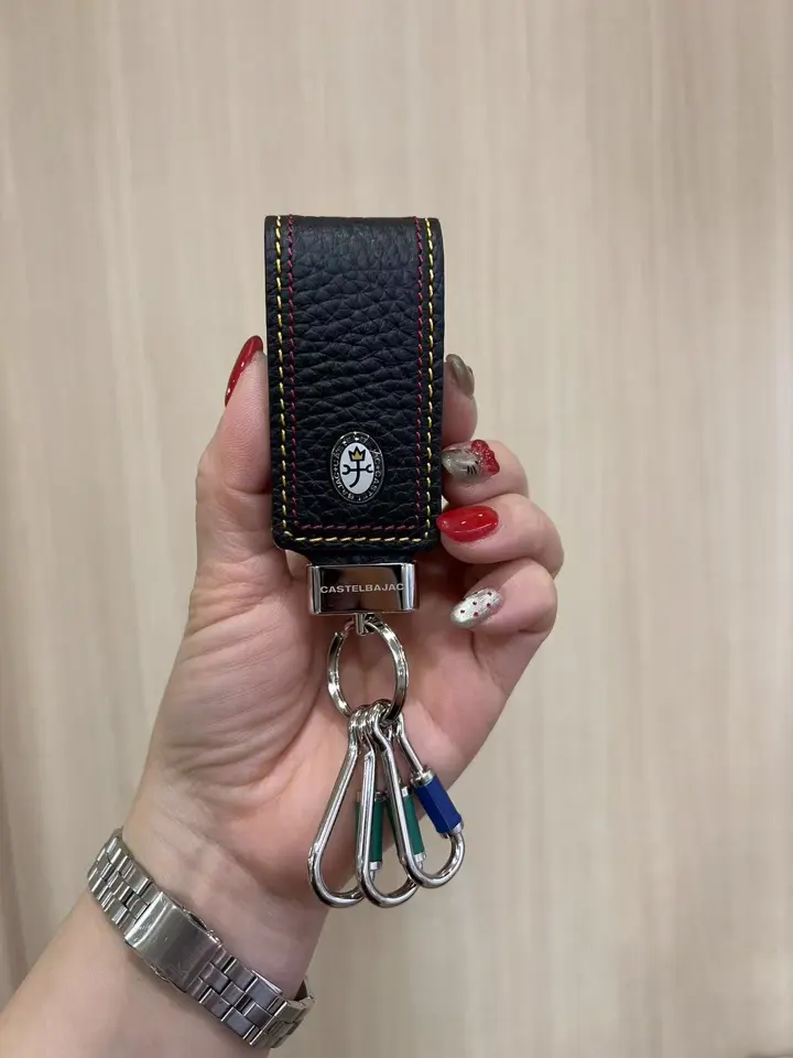 カステルバジャック キーホルダー キーチャーム 鍵 キーフック ベルト