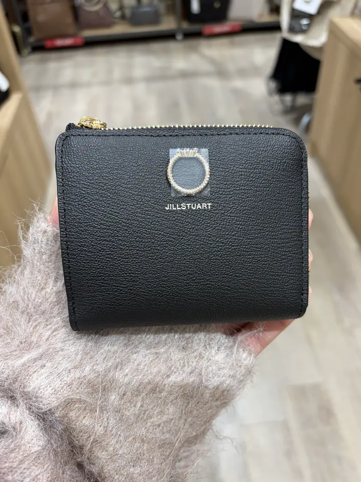 ジルスチュアート 本革 レザー 二つ折り財布 レディース エターナル