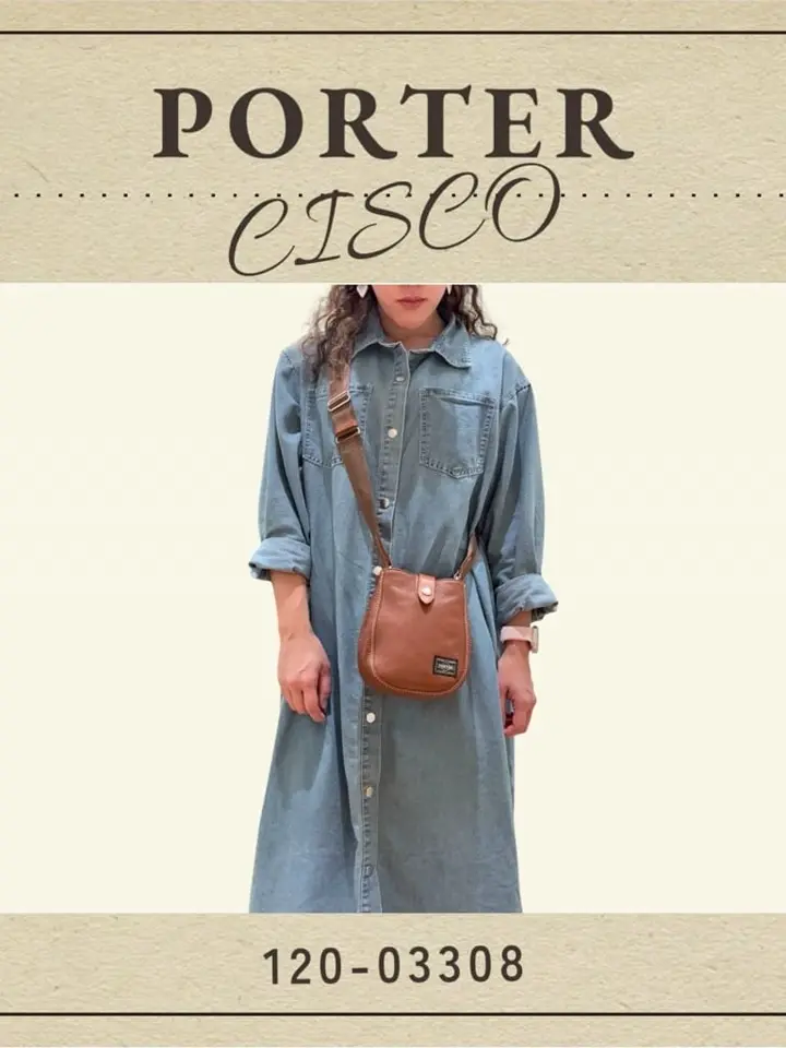 ポーター シスコ ショルダーバッグ(S) 120-03308 PORTER CISCO 吉田