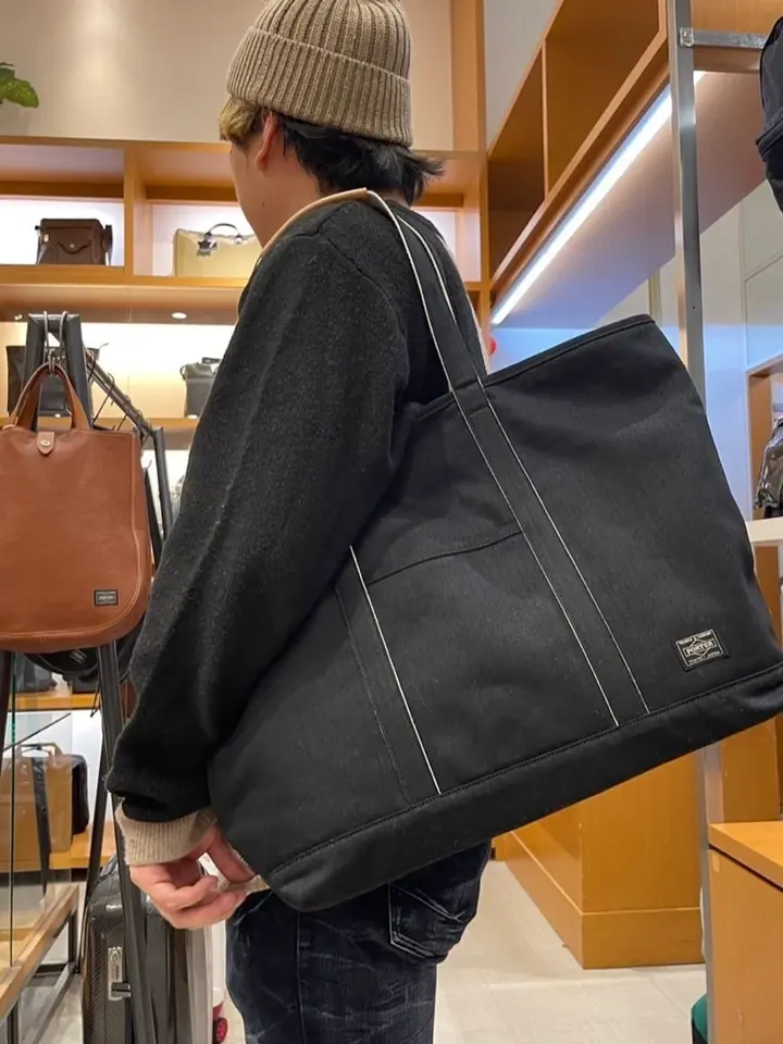 ポーター ノアール トートバッグ(L) 895-15158 PORTER NOIR TOTE BAG(L