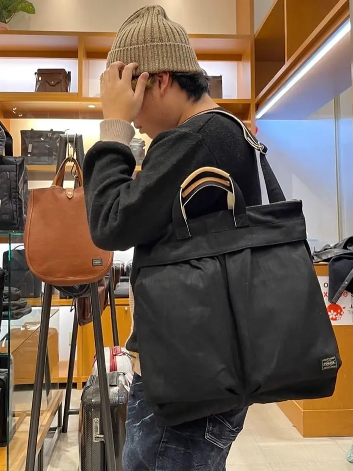 ポーター ノアール 2WAYヘルメットバッグ 895-15156 PORTER NOIR 2WAY