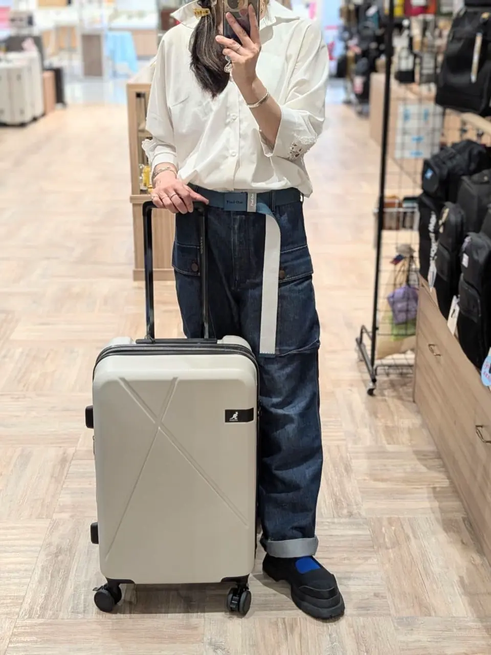 カンゴール スーツケース 49L 38cm 3.8kg クロスエイトIII 250-5721