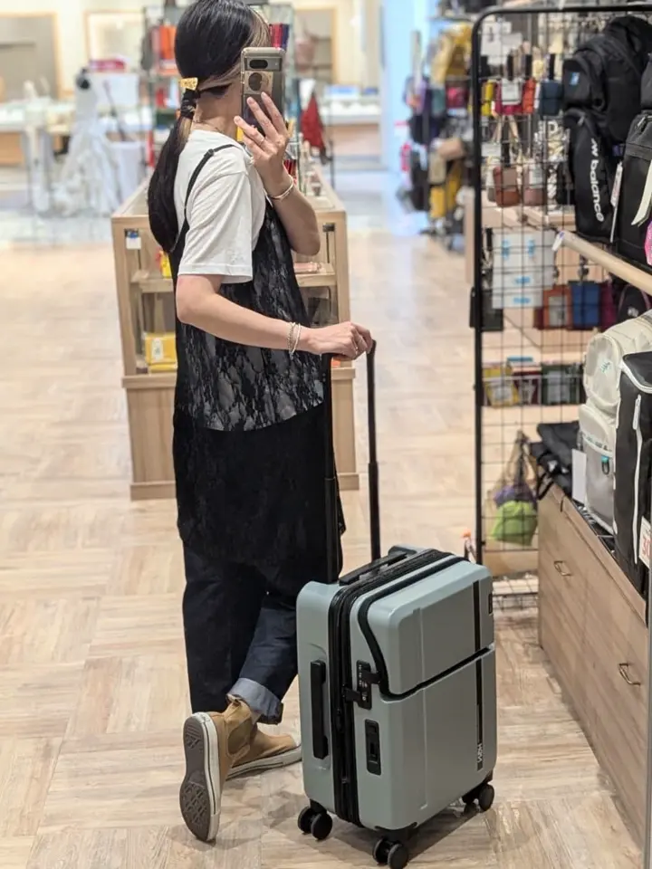 ヘム×トランジットラウンジ スーツケース 43L 47cm 3.9kg キャリー