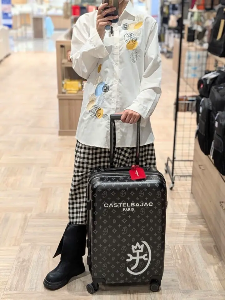 カステルバジャック スーツケース キャリーケース 拡張 エキス