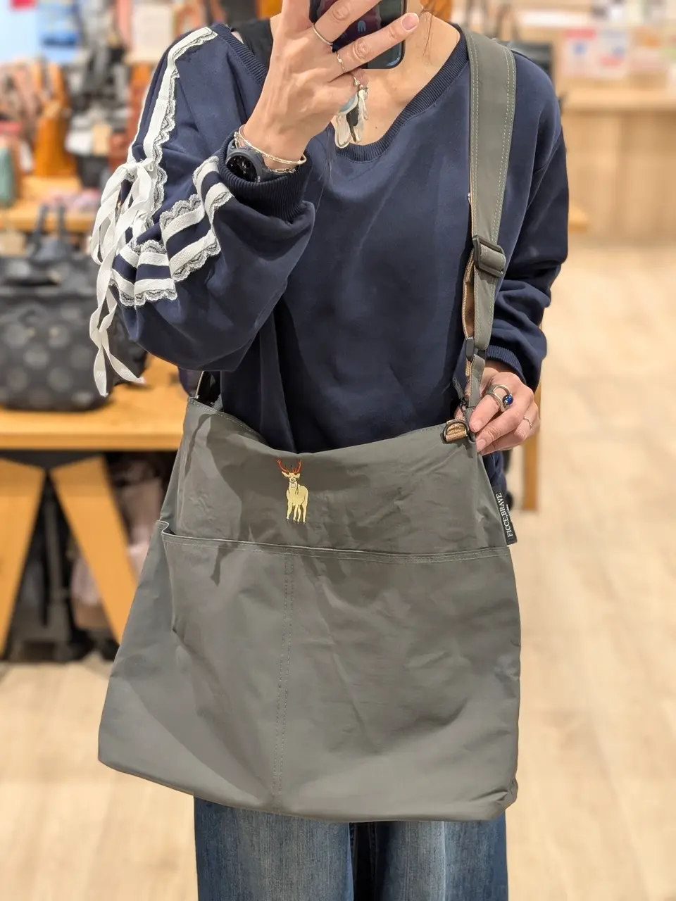 フィセブレイブ KEN NAKAYAMA ショルダーバッグ メンズ レディース F