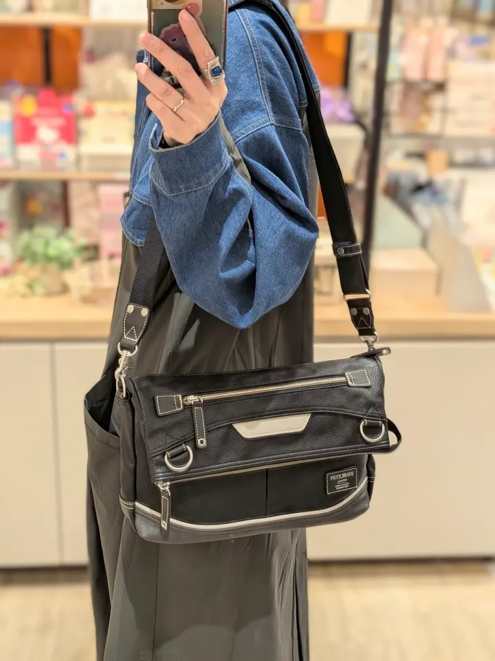 フィセブレイブ ショルダーバッグ メンズ F-176 FICCE BRAVE | 2WAY