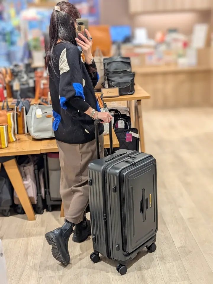 5LAKES＆MT スーツケース 75L 70cm 4.9kg フロントオープン 310-4012 C