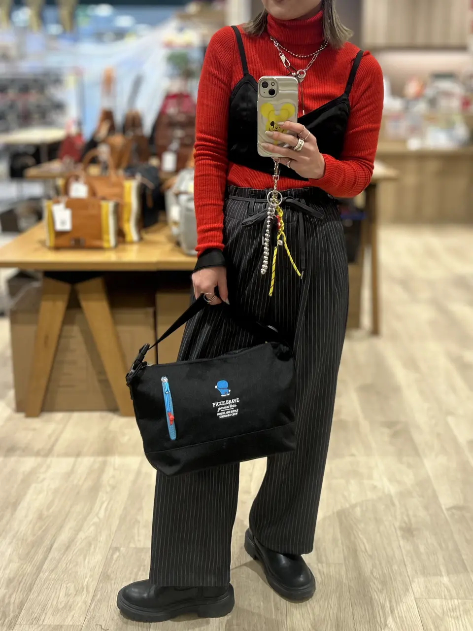 フィセブレイブ ドラえもん ショルダーバッグ メンズ レディース F-462