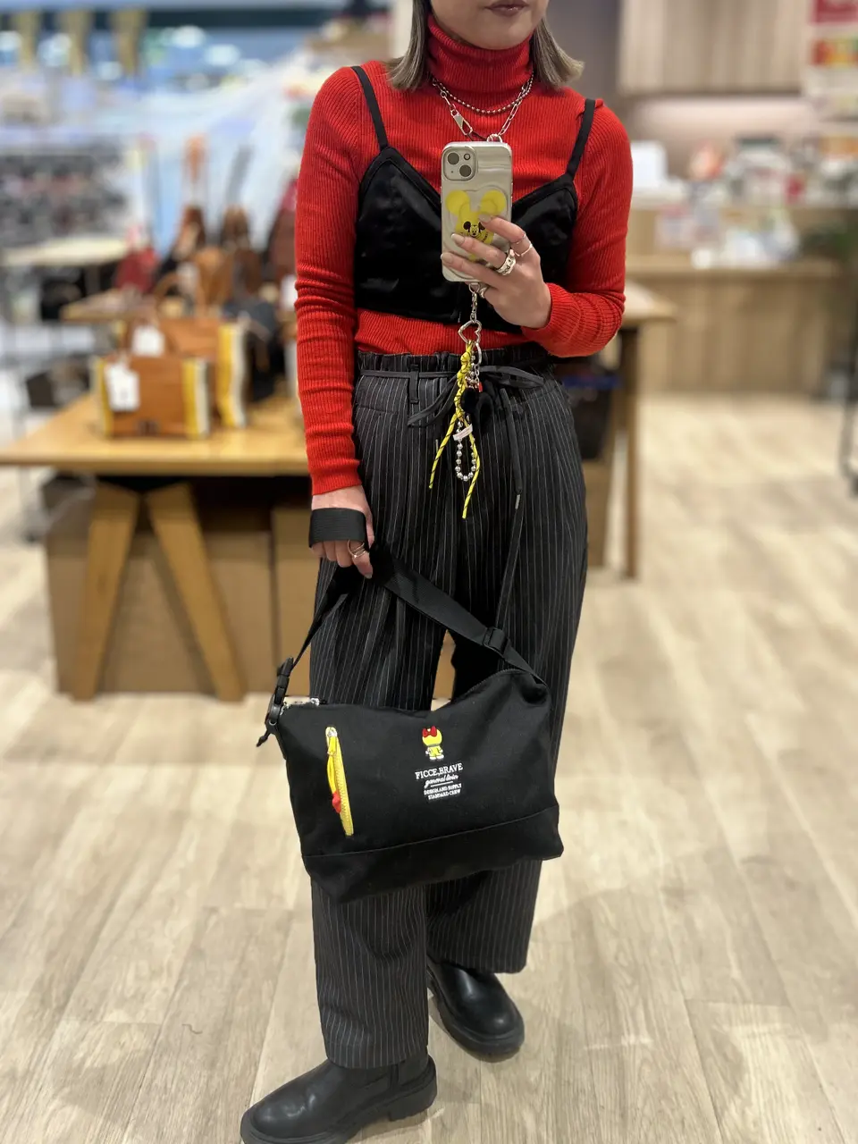 フィセブレイブ ドラえもん ショルダーバッグ メンズ レディース F-462