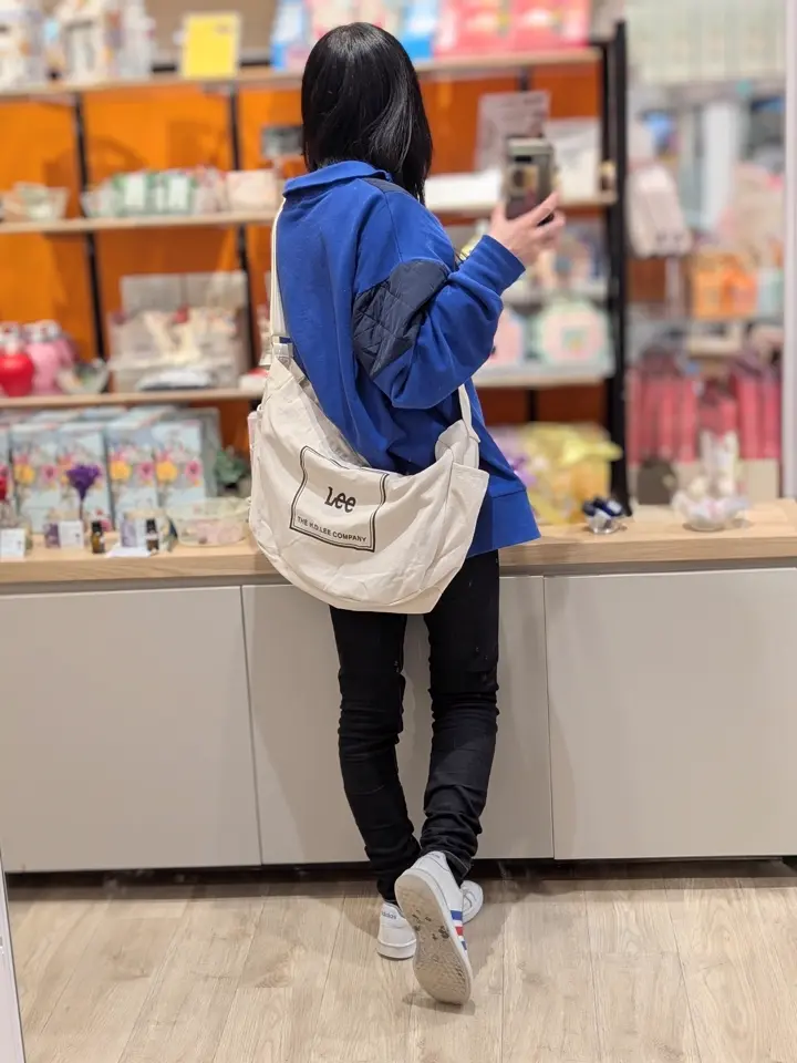 Lee ショルダーバッグ キャンバス メンズ レディース 320-1353 elf