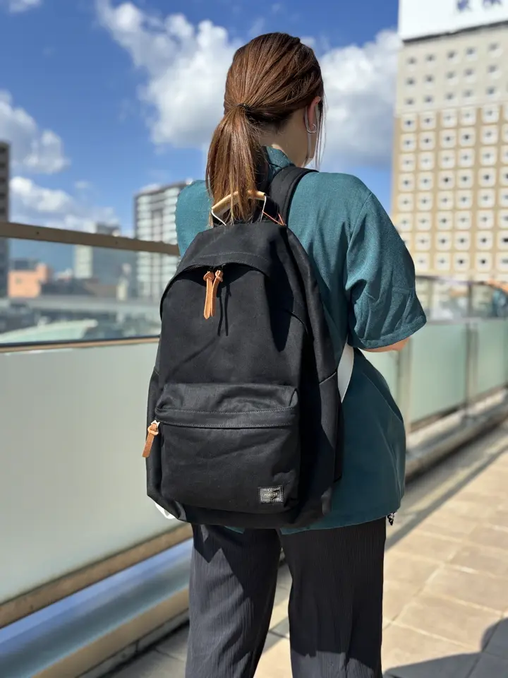 希少 ポーター ノアール リュック デイパック ブラック デニム 大容量 A4 PORTER ポーター ノアール デイパック 895-15157 吉田カバン メンズ